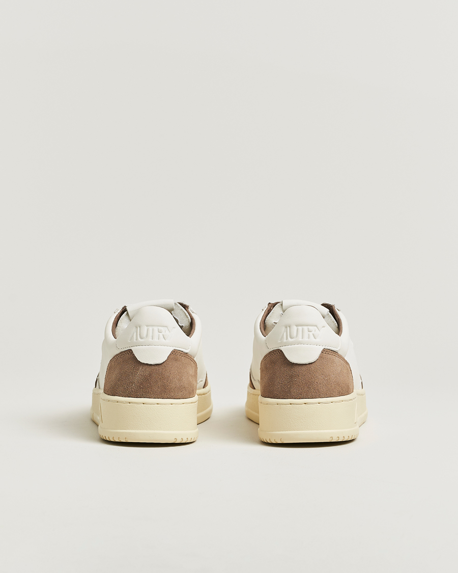 Men | Sneakers | Autry | Medalist Low Sneaker White/Tobacco