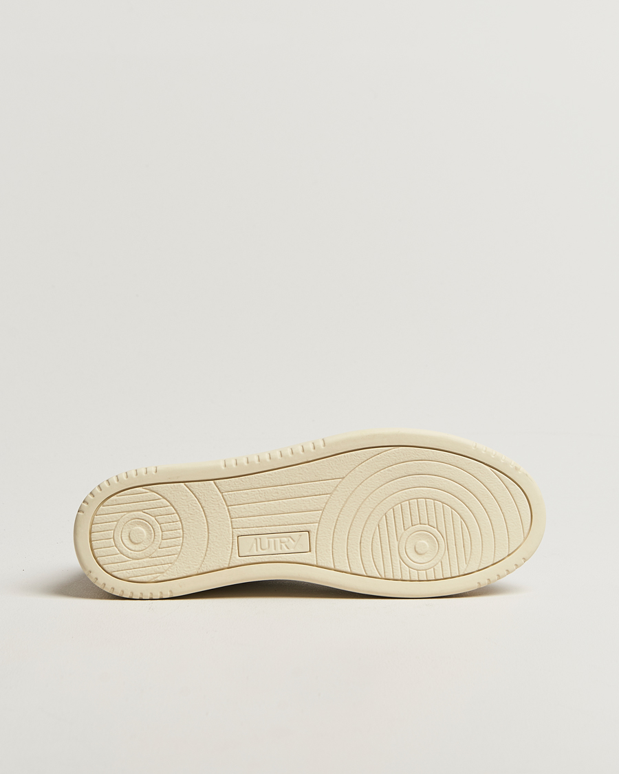 Men | Sneakers | Autry | Medalist Low Sneaker White/Burgundy