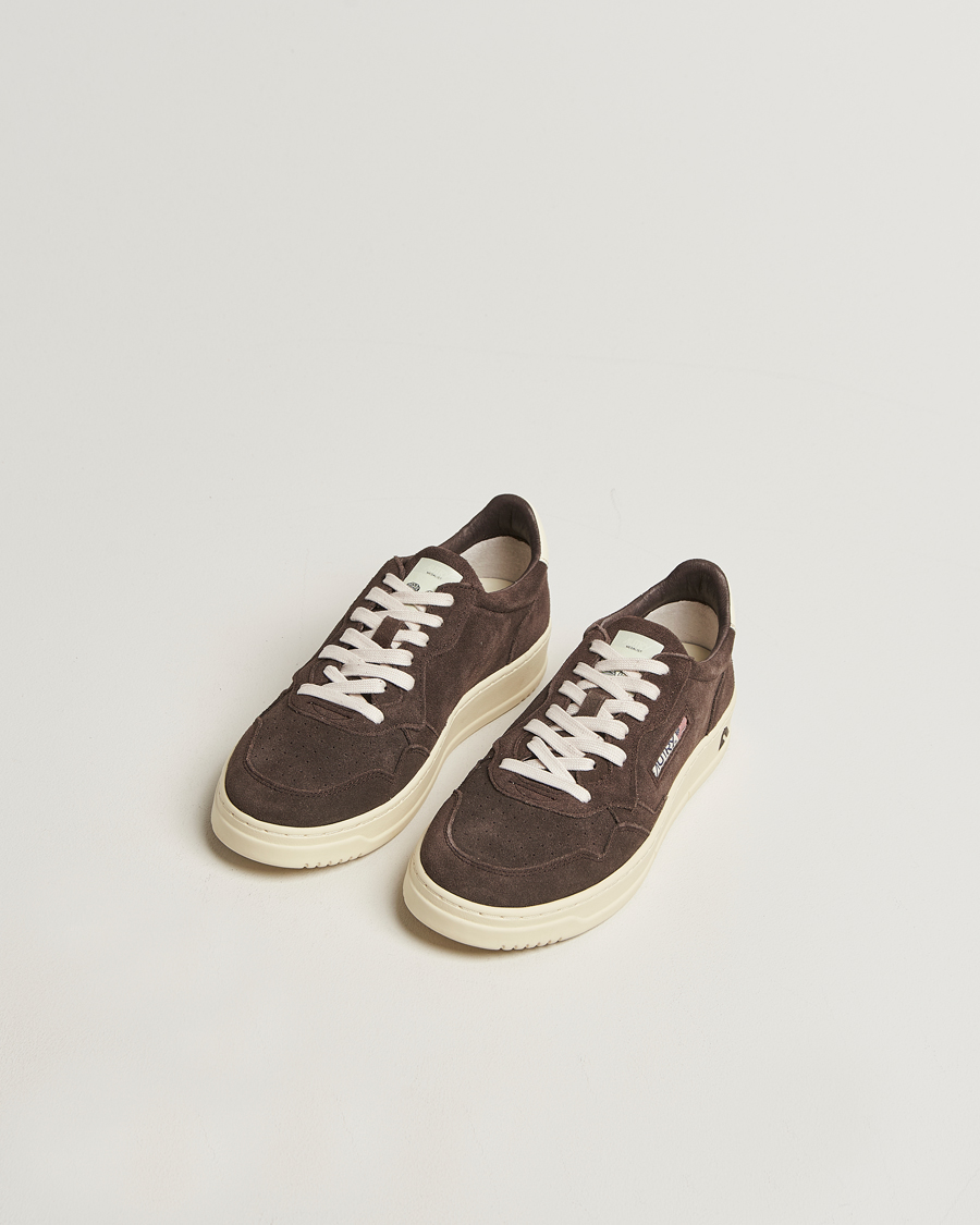 Men | Autry Medalist Low Sneaker Moka/White | Autry | Medalist Low Sneaker Moka/White