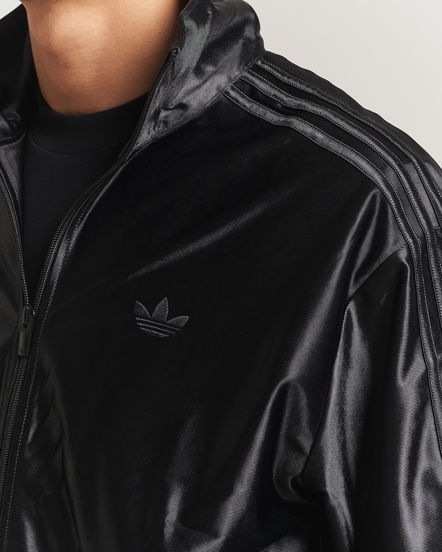 Men | Sweaters & Knitwear | adidas Originals | Firebird Tonal Track Jacket Black