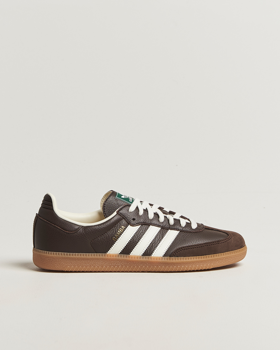 Men | adidas Originals Samba OG Sneaker Dark Brown/Off White | adidas Originals | Samba OG Sneaker Dark Brown/Off White