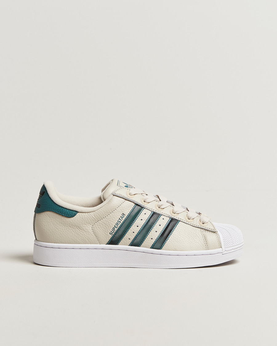 adidas Originals Superstar II Sneaker Beige/Green at CareOfCarl.com adidas Originals Superstar II Sneaker Beige/Green at CareOfCarl.com