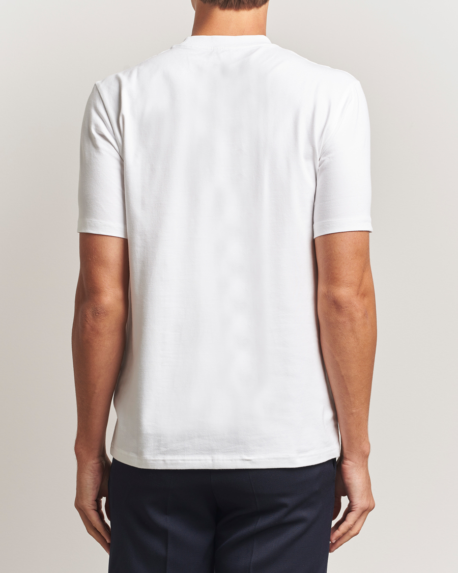 Men | T-Shirts | Bread & Boxers | High Neck T-Shirt White