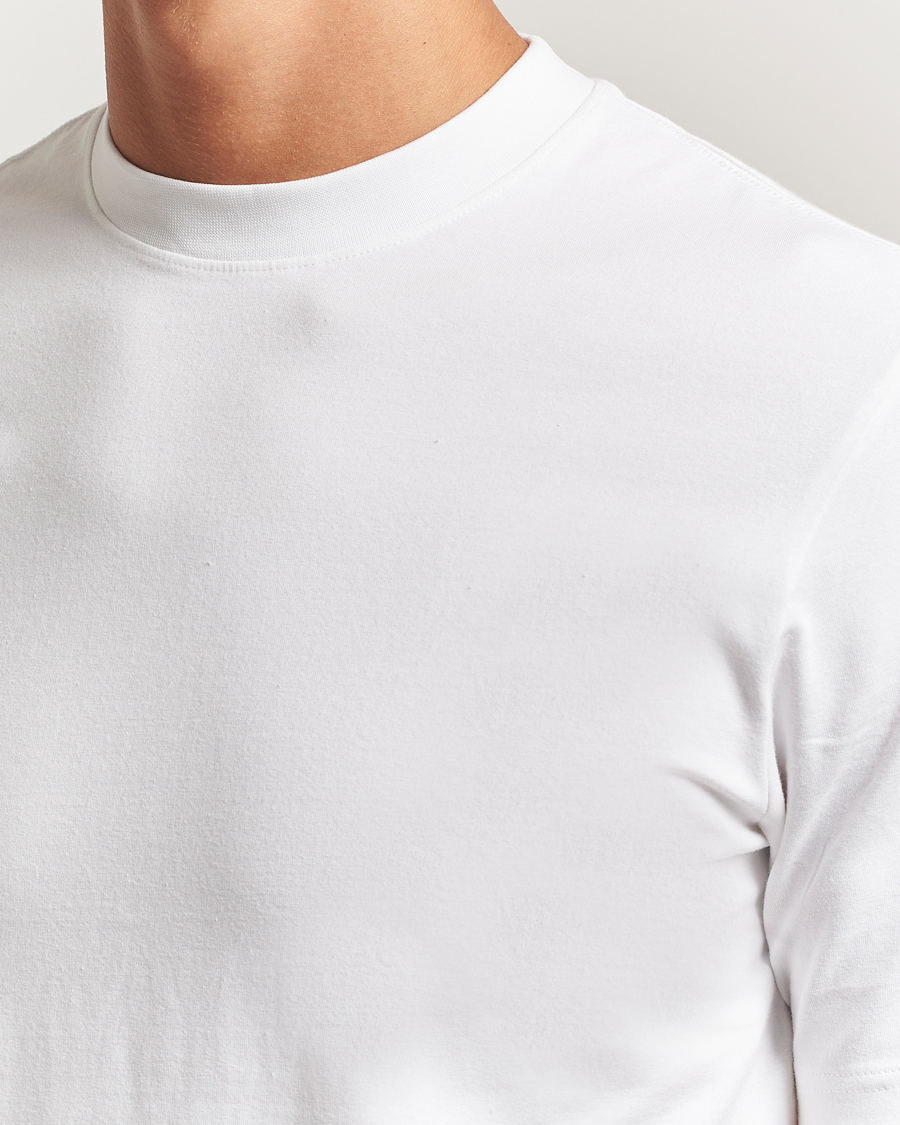 Men | T-Shirts | Bread & Boxers | High Neck T-Shirt White