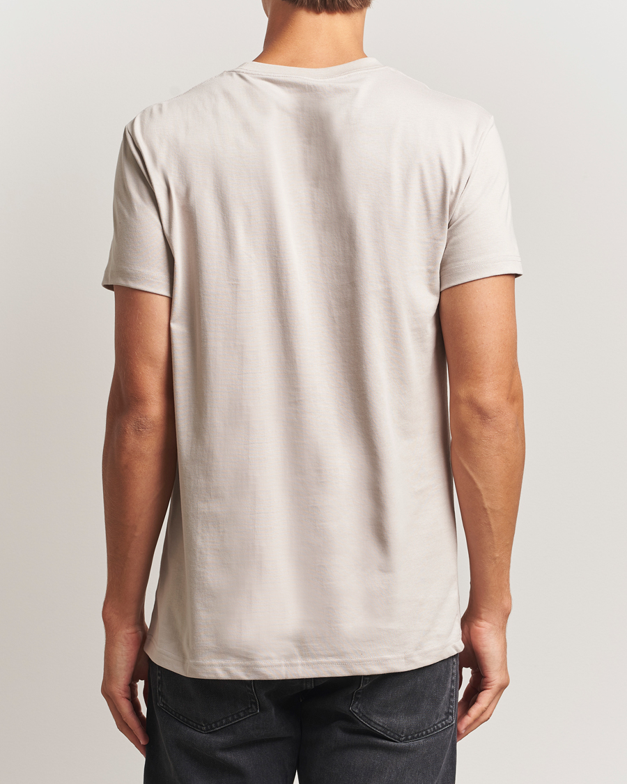 Men | T-Shirts | Bread & Boxers | Crew Neck Regular T-Shirt Greige