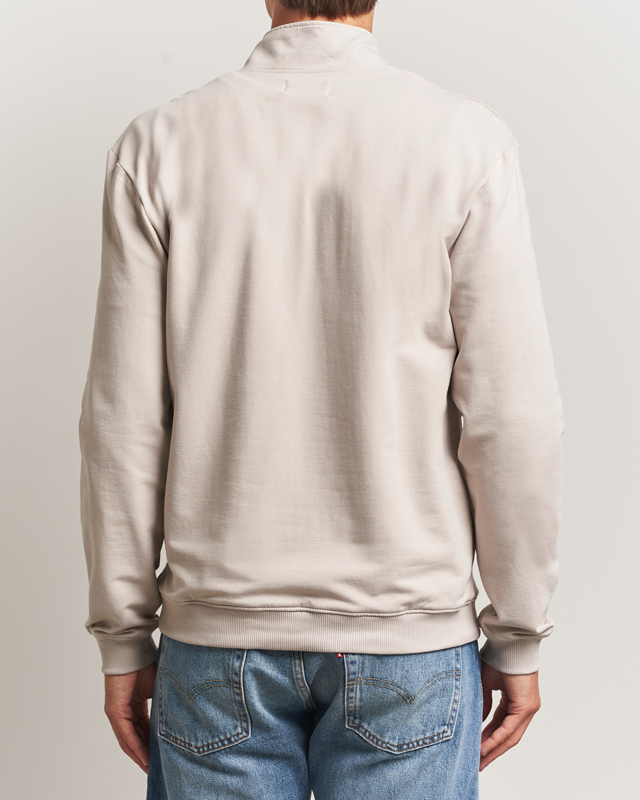 Men | Sweaters & Knitwear | Bread & Boxers | Loungewear Half Zip Greige