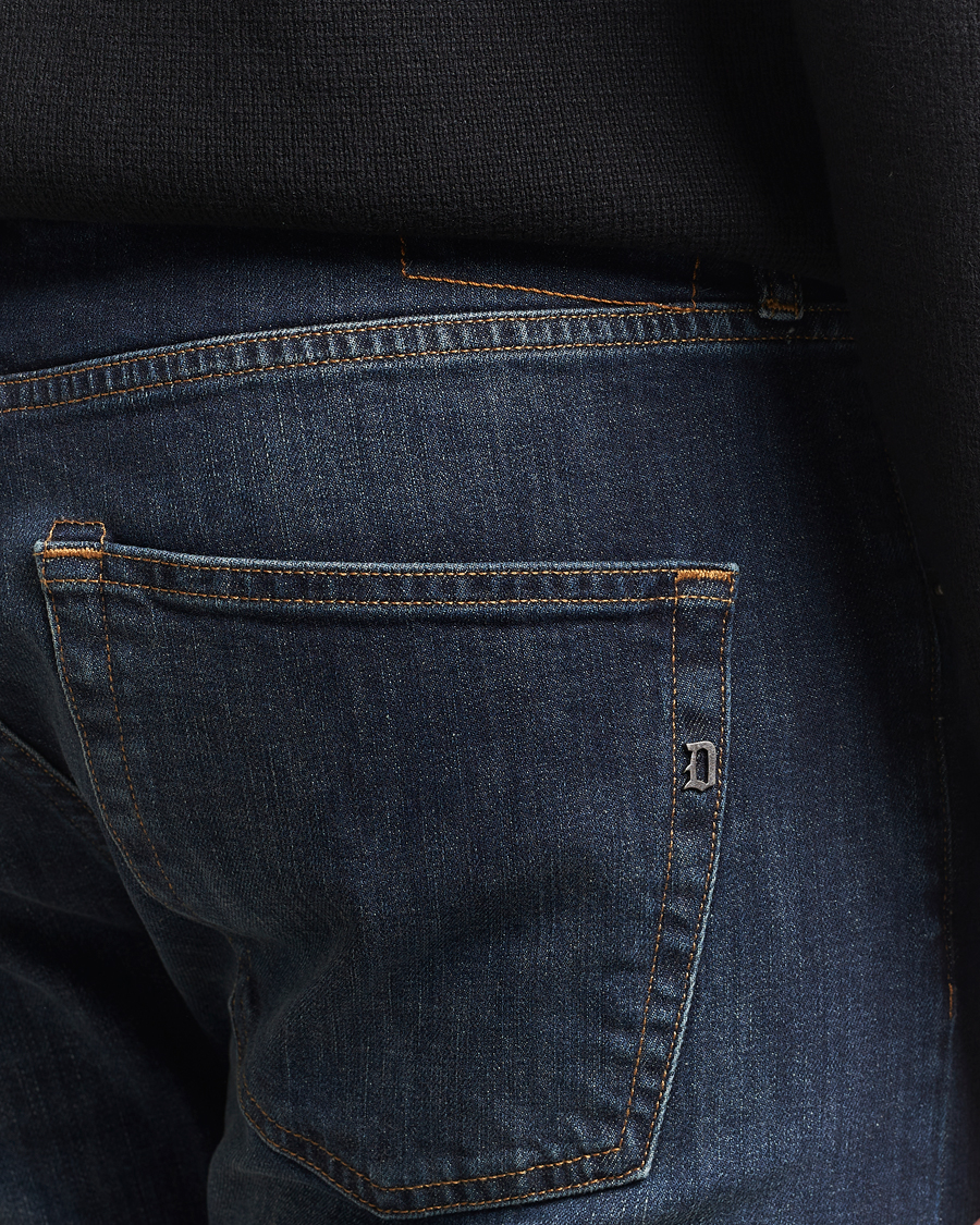 Men | Jeans | Dondup | Icon Regular Fit Jeans Dark Blue