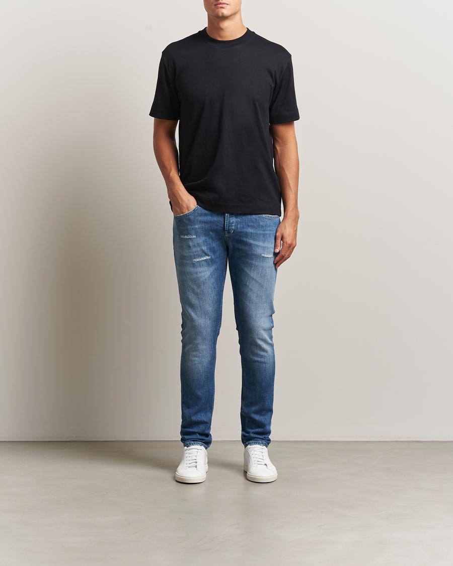 Men | Trousers | Dondup | George Jeans Medium Blue