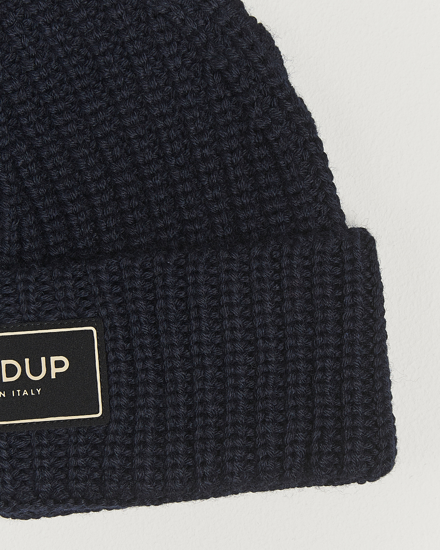 Men | Beanies | Dondup | Ribbed Beanie Navy