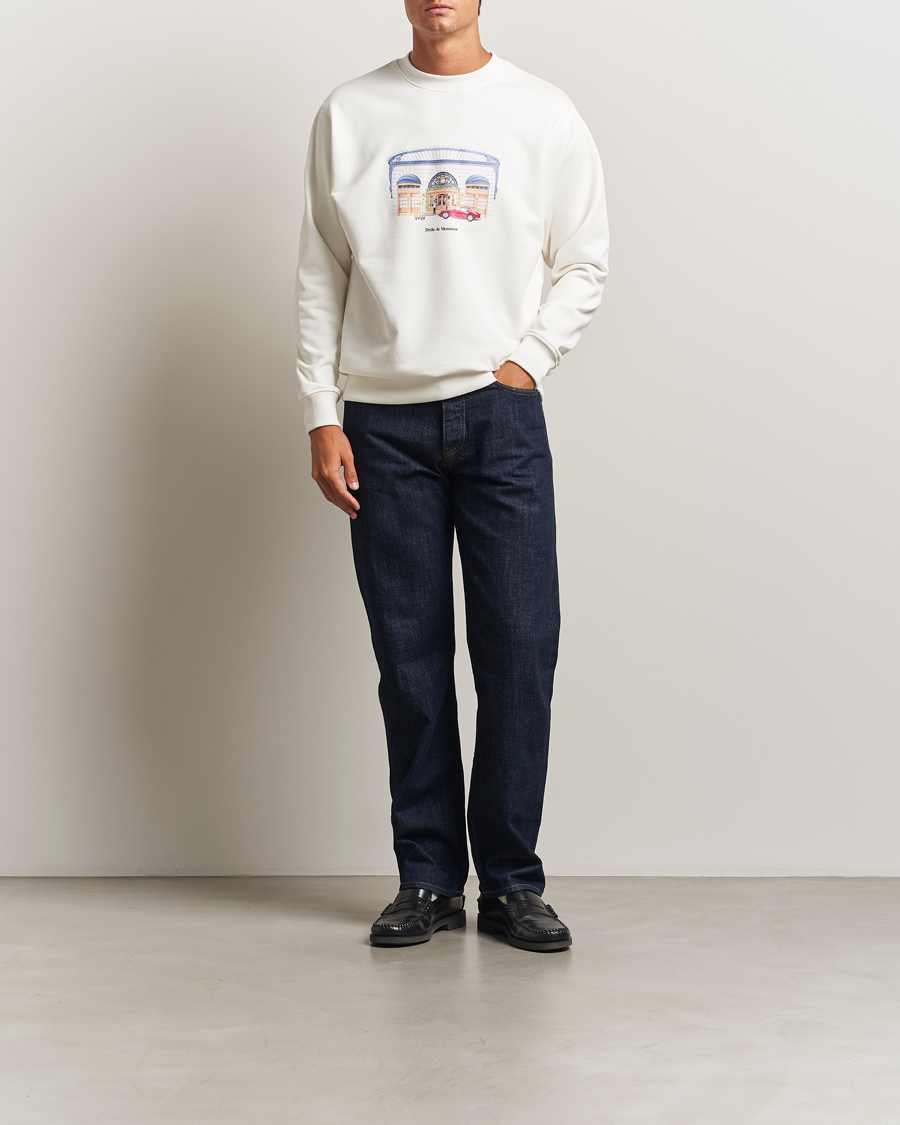 Men | Sweaters & Knitwear | Drôle de Monsieur | Palace Sweatshirt Off White