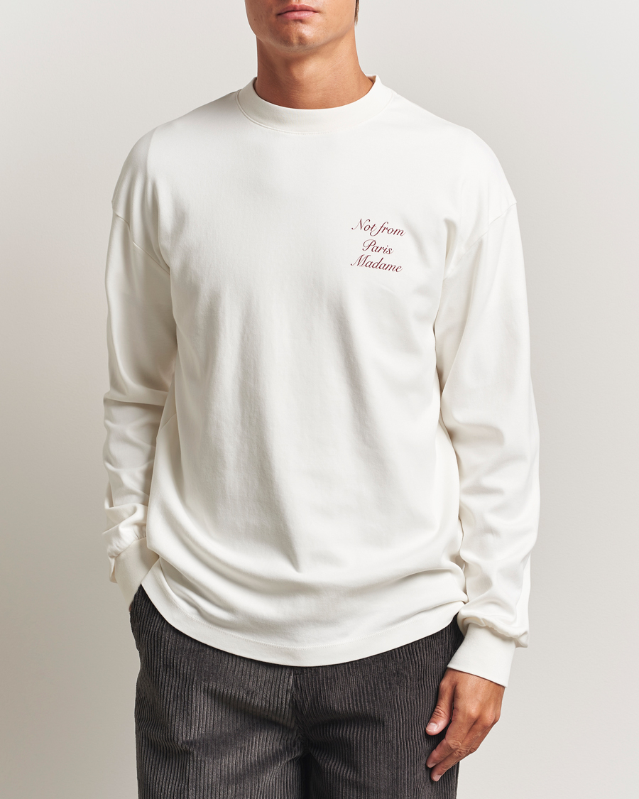 4 Moncler Hyke Long Sleeve T-Shirt White at CareOfCarl.com