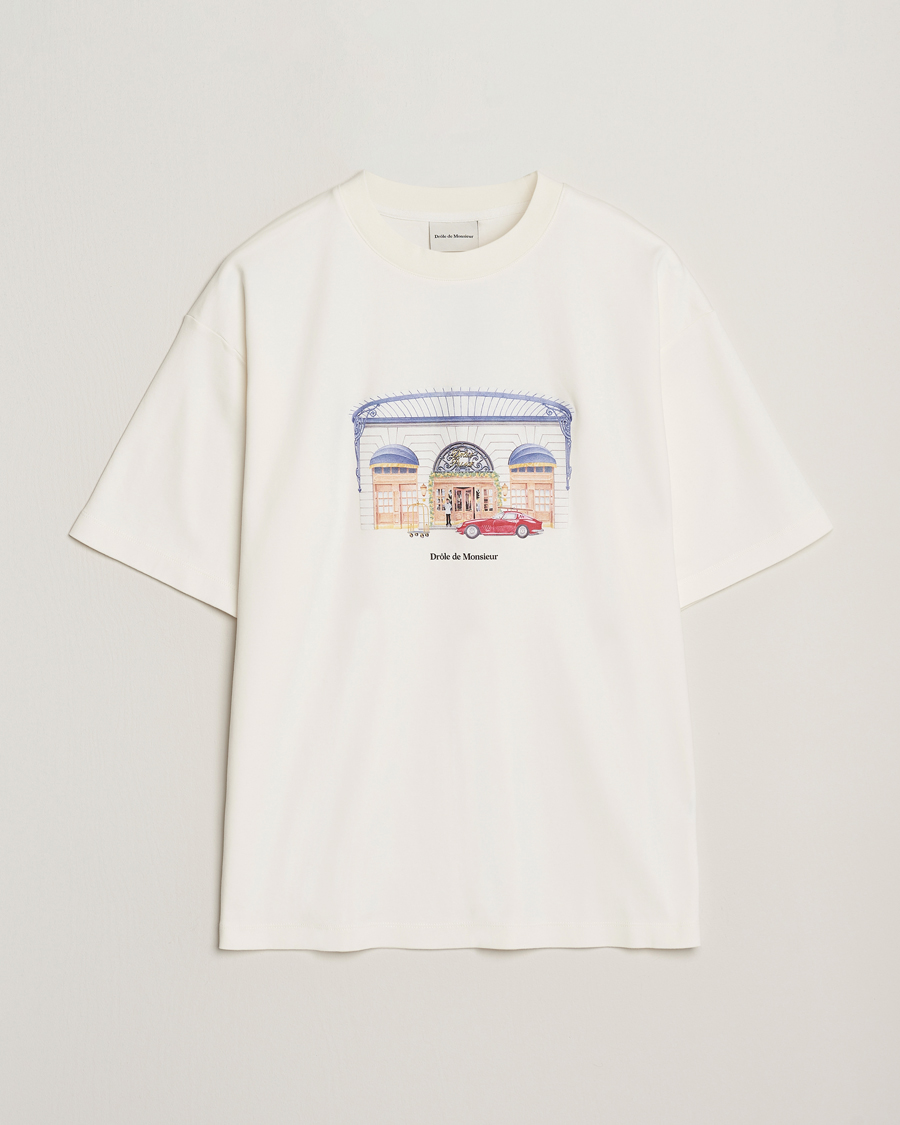 Men | T-Shirts | Drôle de Monsieur | Palace T-Shirt Off White
