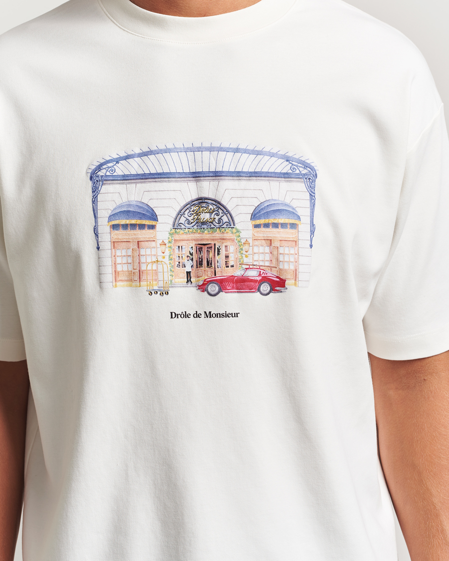 Men | T-Shirts | Drôle de Monsieur | Palace T-Shirt Off White