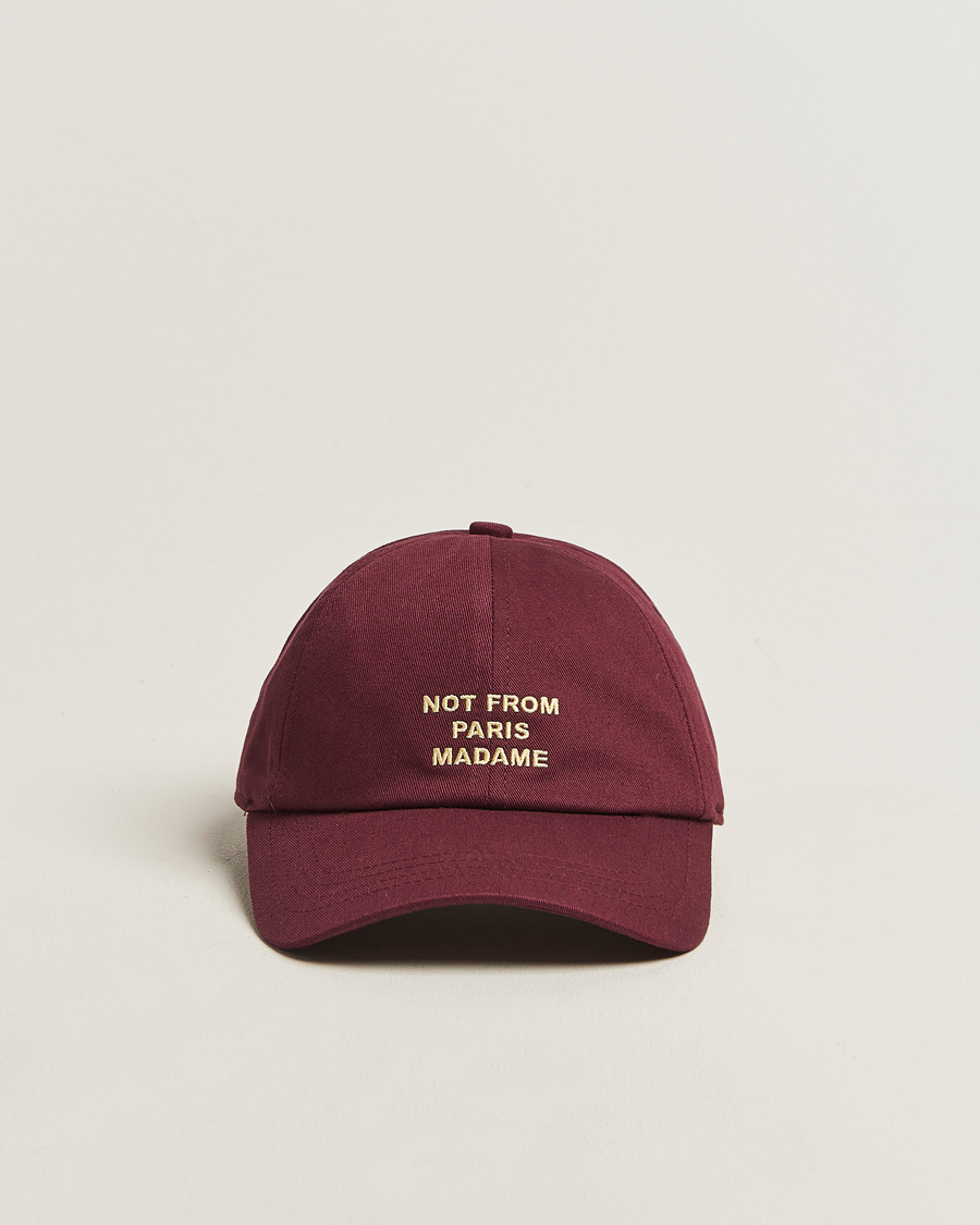 Men | Hats & Caps | Drôle de Monsieur | Slogan Baseball Cap Wine