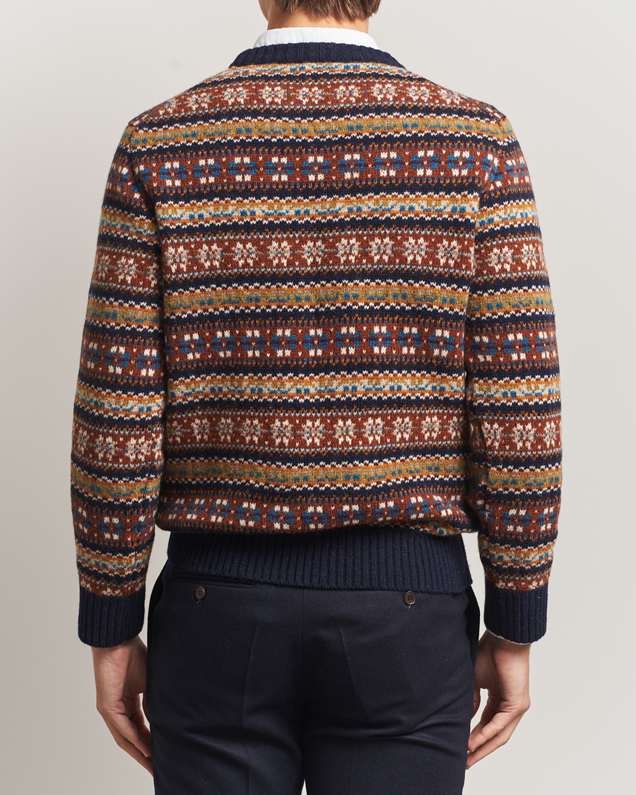 Men | Sweaters & Knitwear | Eton | Wool Knitted Fair Isle Sweater Multi