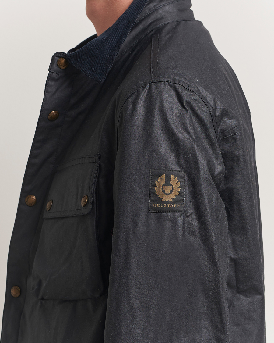 Men | Coats & Jackets | Belstaff | Ground Wax Jacket Dark Navy