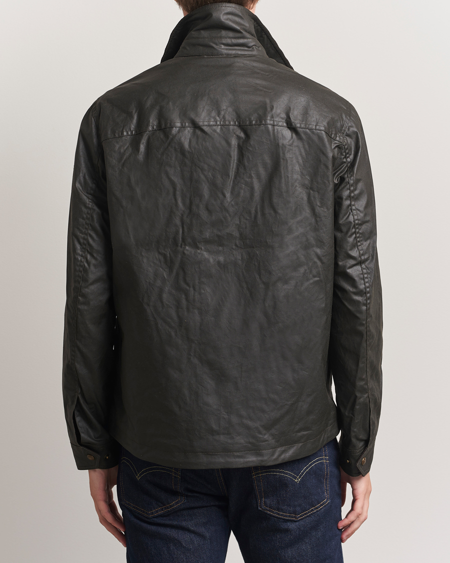 Men | Coats & Jackets | Belstaff | Ground Wax Jacket Faded Olive
