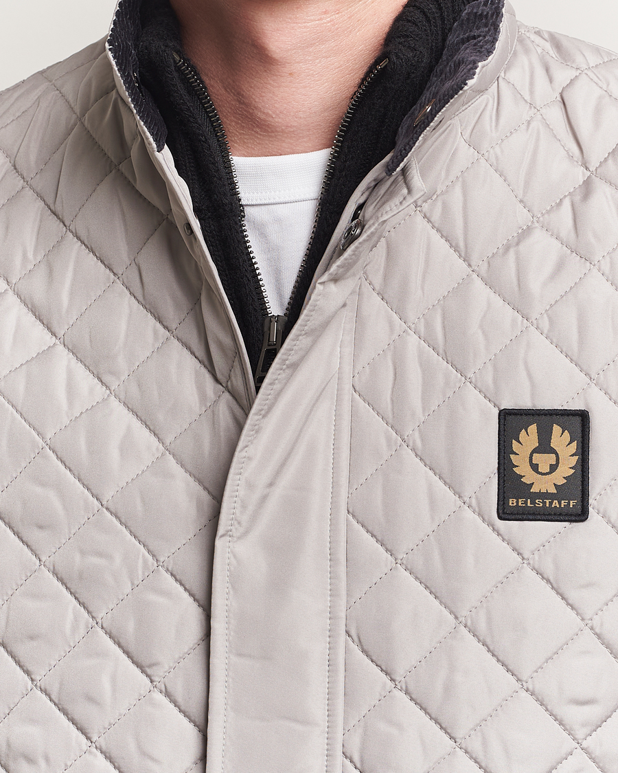 Men | Gilets | Belstaff | Icon Gilet Cement Grey