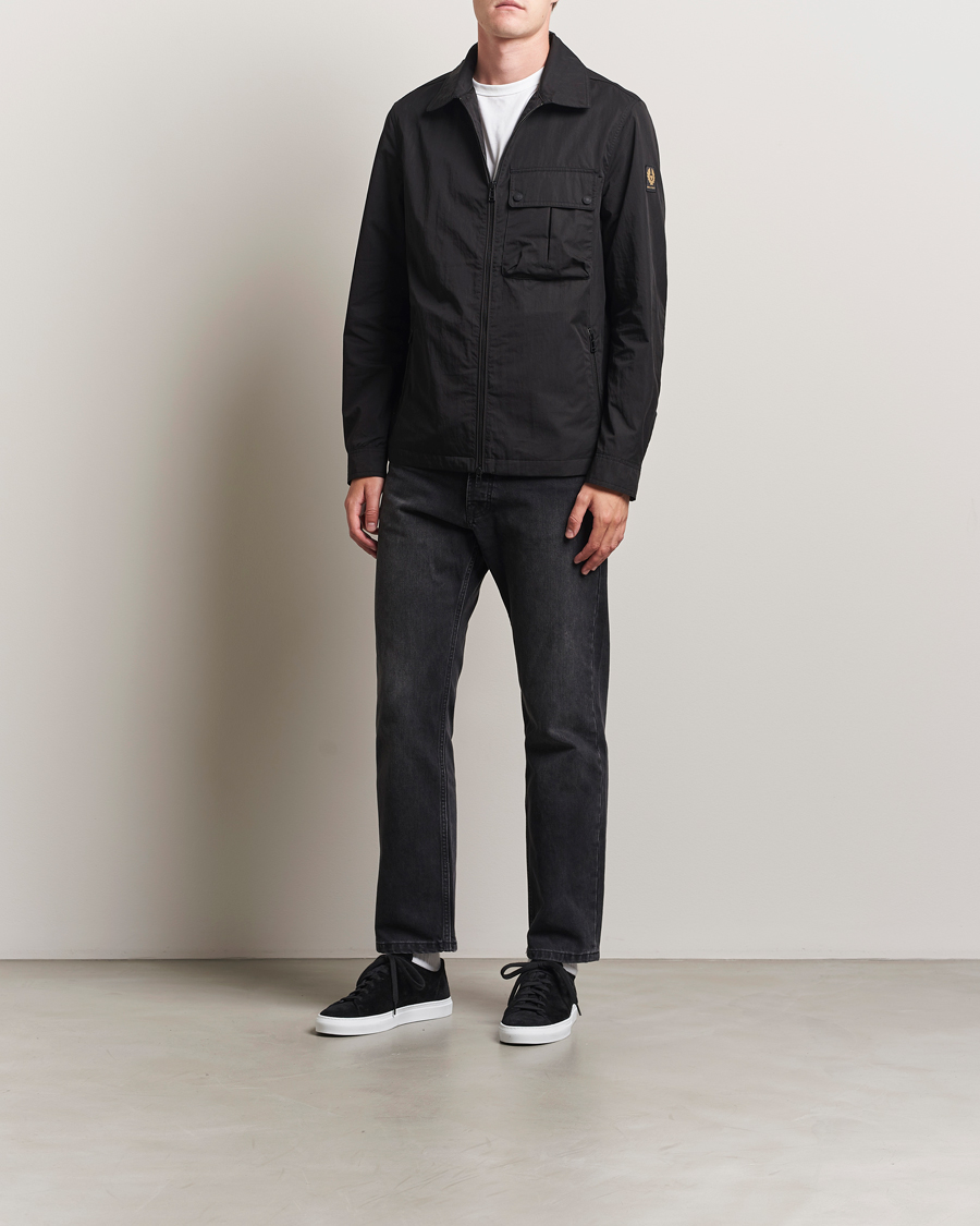 Men | Shirts | Belstaff | Drome Overshirt Black