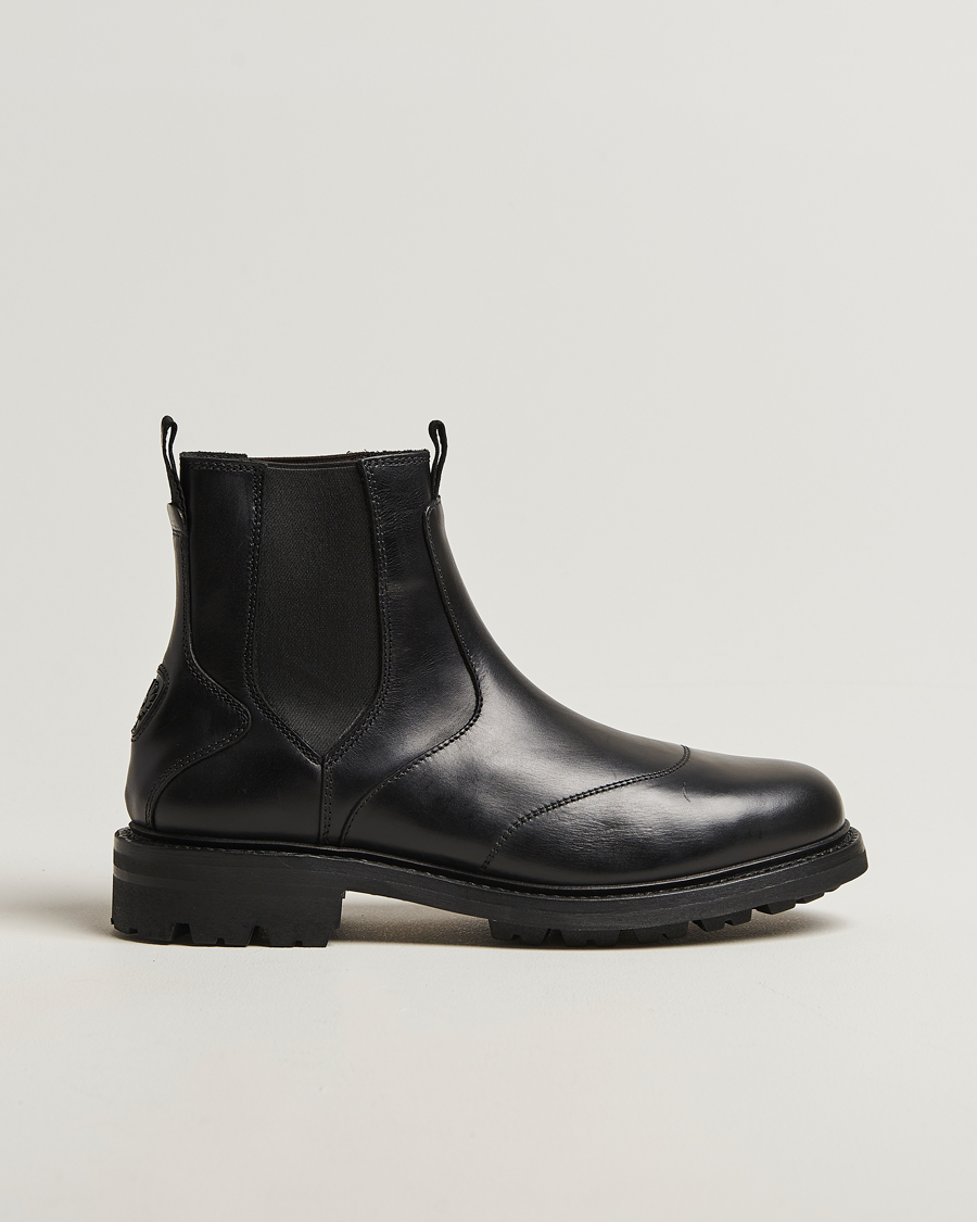 Men | Belstaff Munro Leather Boot Black | Belstaff | Munro Leather Boot Black