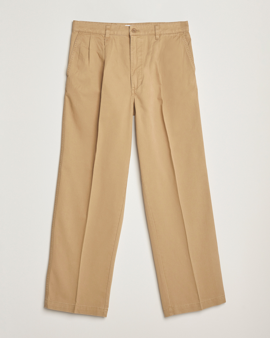 Men | Trousers | Dockers | Original Pleated Chino Loose Harvest Gold
