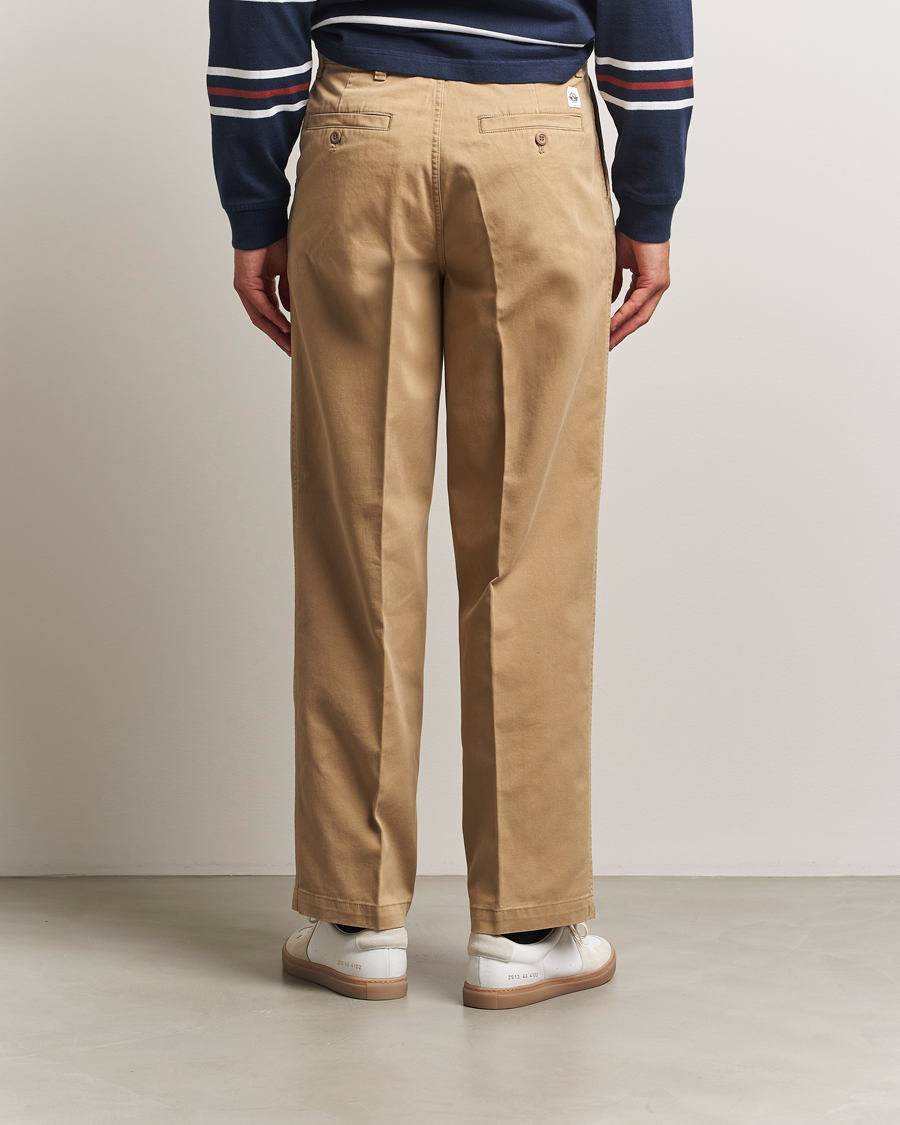 Men | Trousers | Dockers | Original Pleated Chino Loose Harvest Gold
