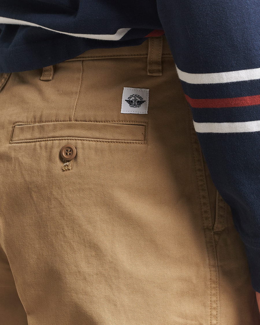 Men | Trousers | Dockers | Original Pleated Chino Loose Harvest Gold