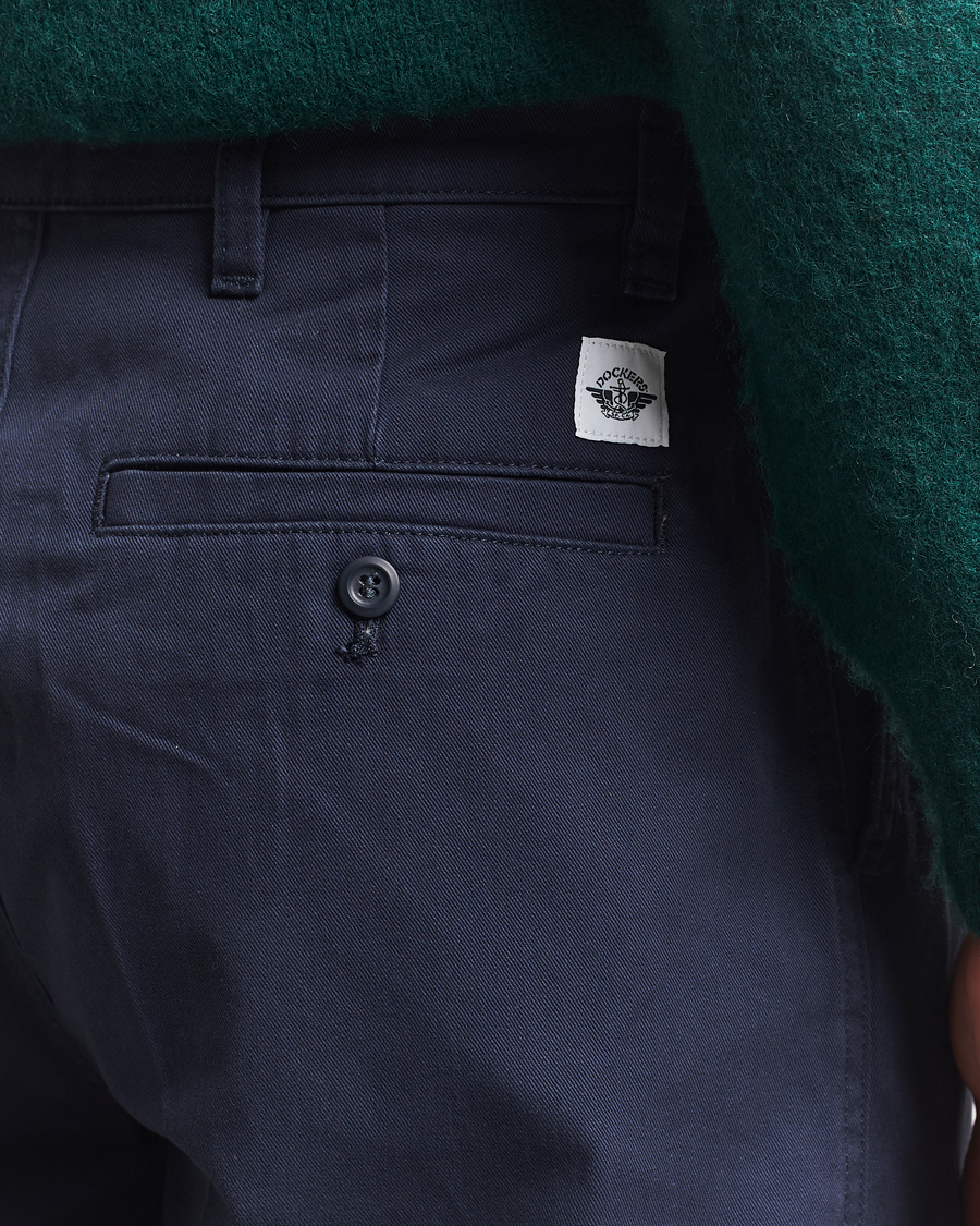 Men | Trousers | Dockers | Original Pleated Chino Loose Navy