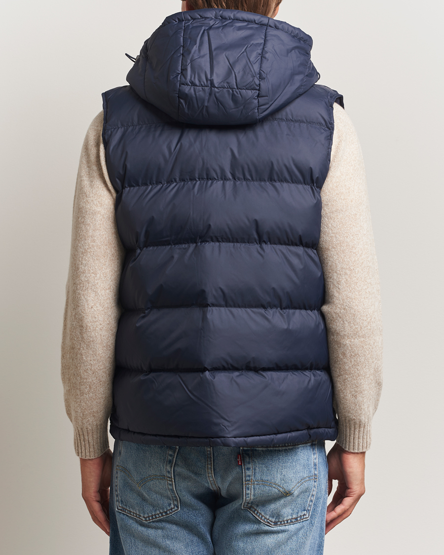 Men | Gilets | GANT | The Active Cloud Vest Evening Blue