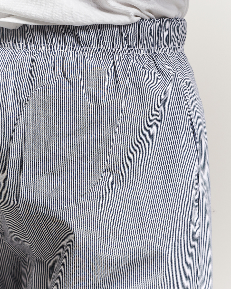 Men | Pyjamas & Robes | GANT | Striped Pyjama Set Persian Blue