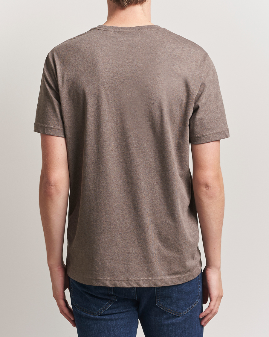 Men | T-Shirts | GANT | The Original T-Shirt Seawood Melange