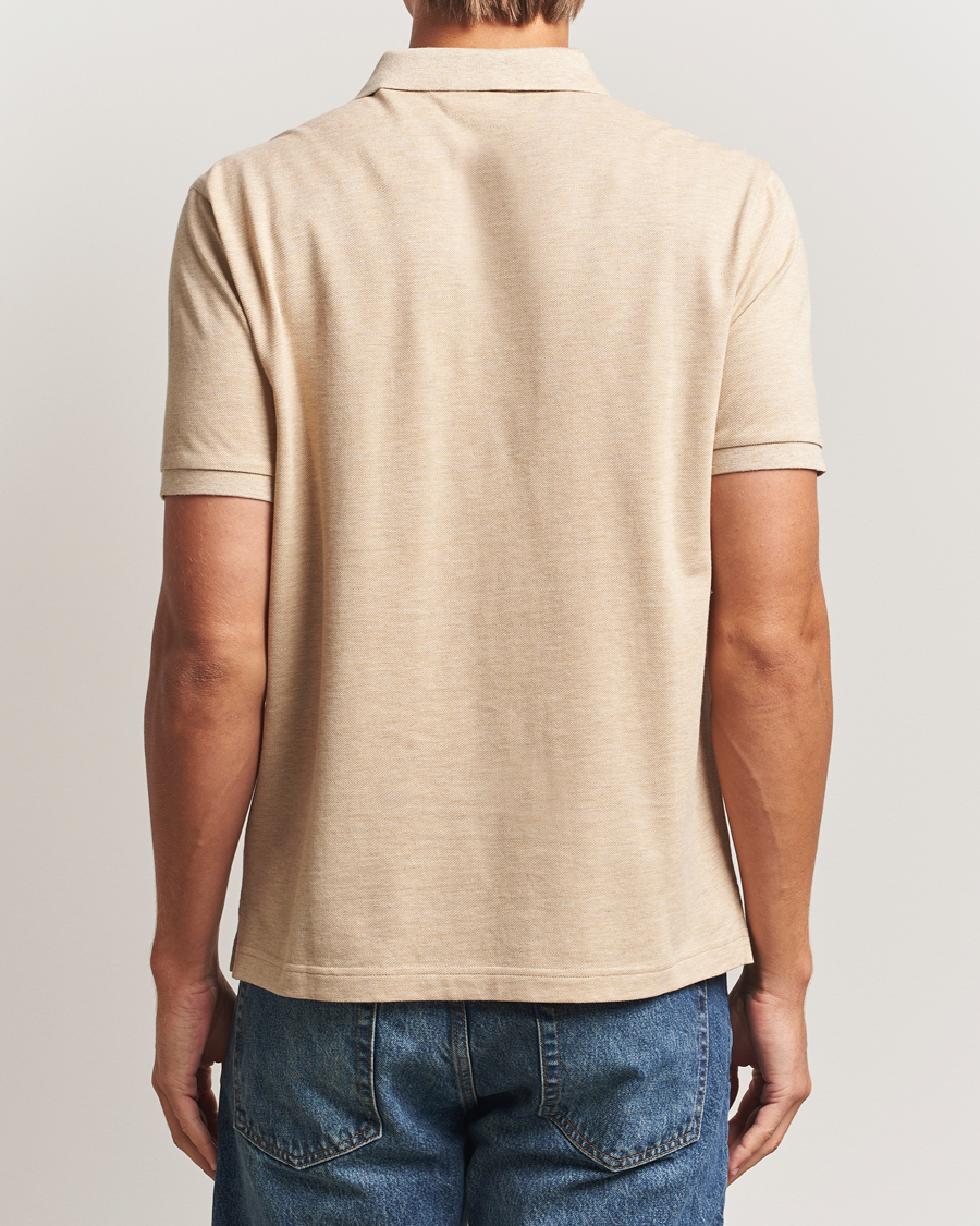 Men | Polo Shirts | GANT | The Original Polo Khaki Melange