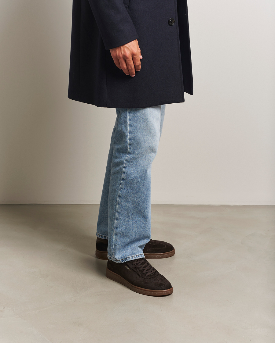 Men | GANT Cuzmo Suede Sneaker Dark Brown | GANT | Cuzmo Suede Sneaker Dark Brown