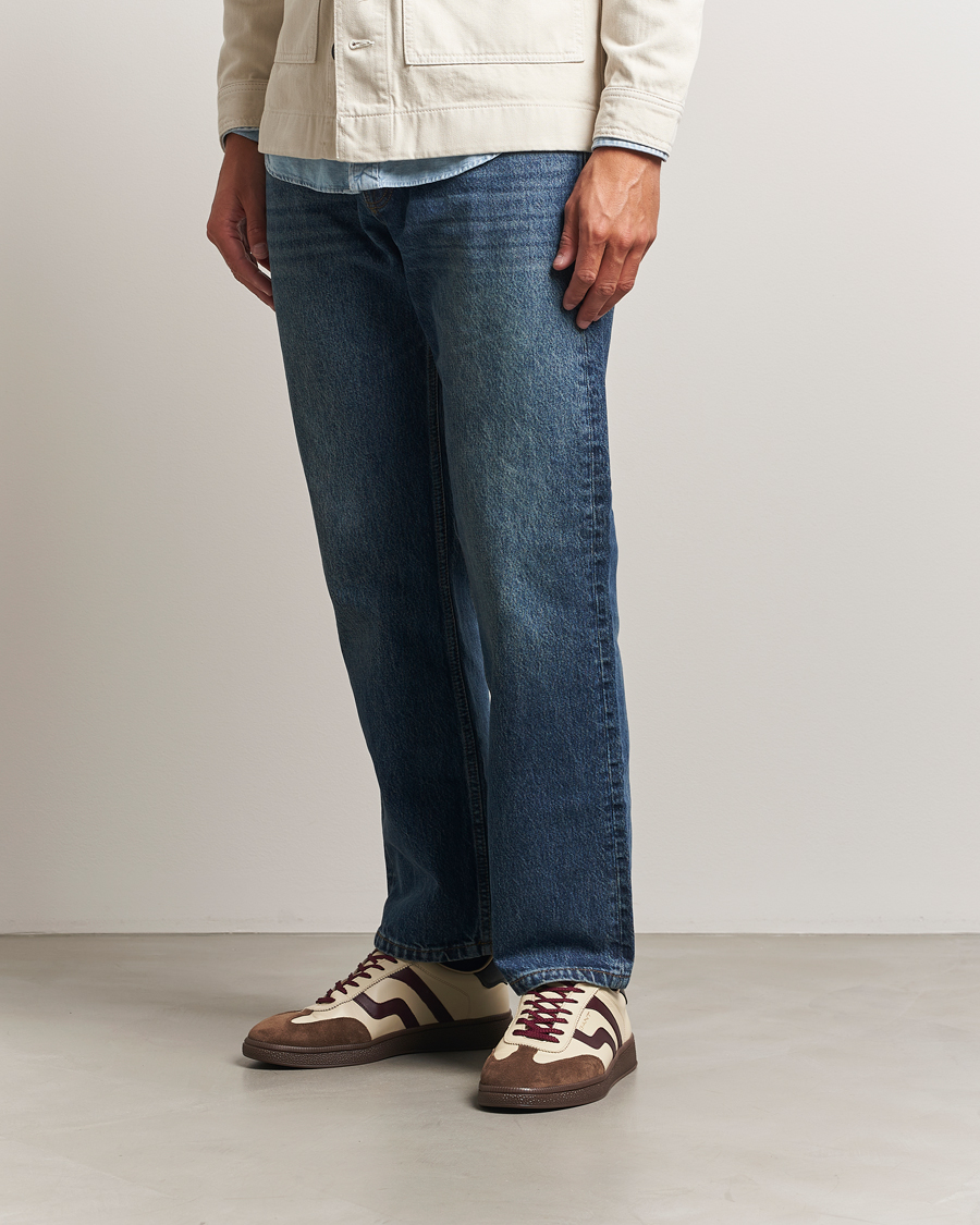 Men | Sneakers | GANT | Cuzmo Leather/Suede Sneaker Ivory/Brown