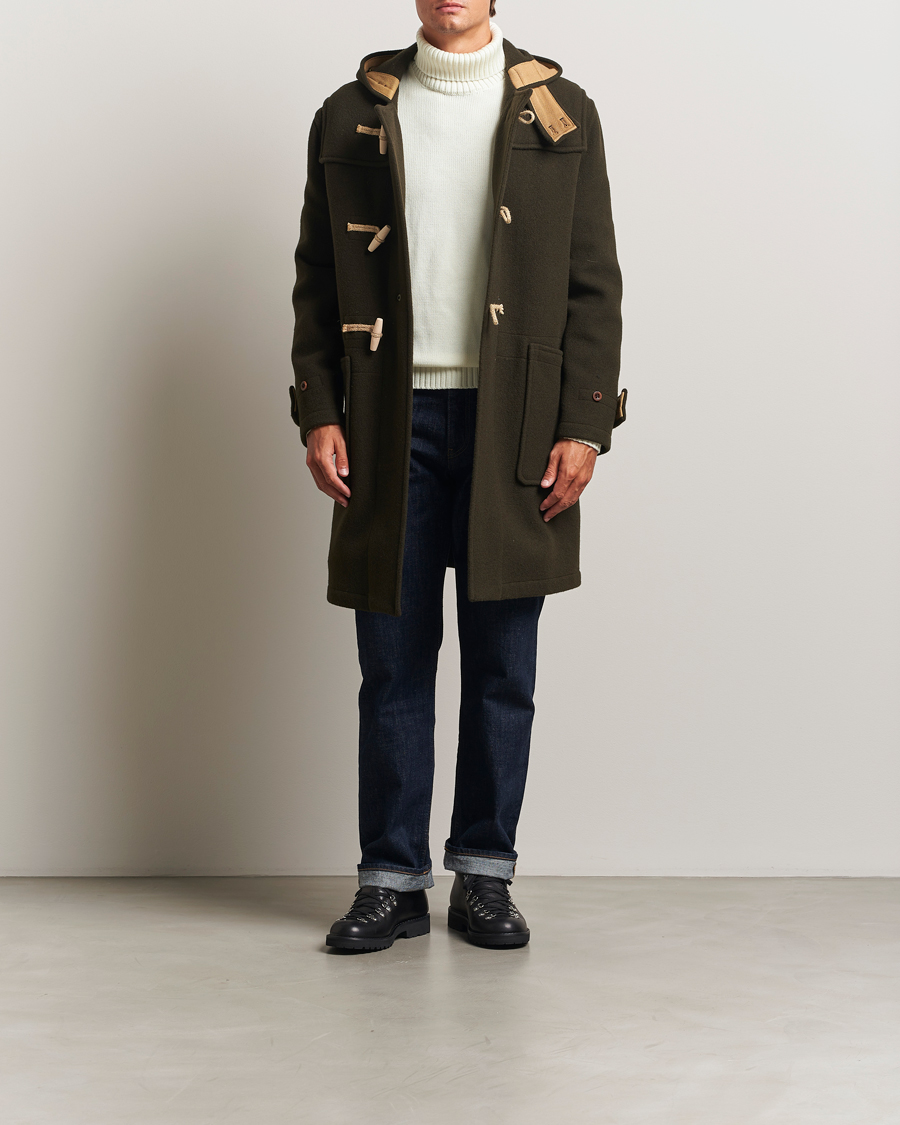Men | Coats & Jackets | Gloverall | 575 Monty Original Duffle Coat Brown