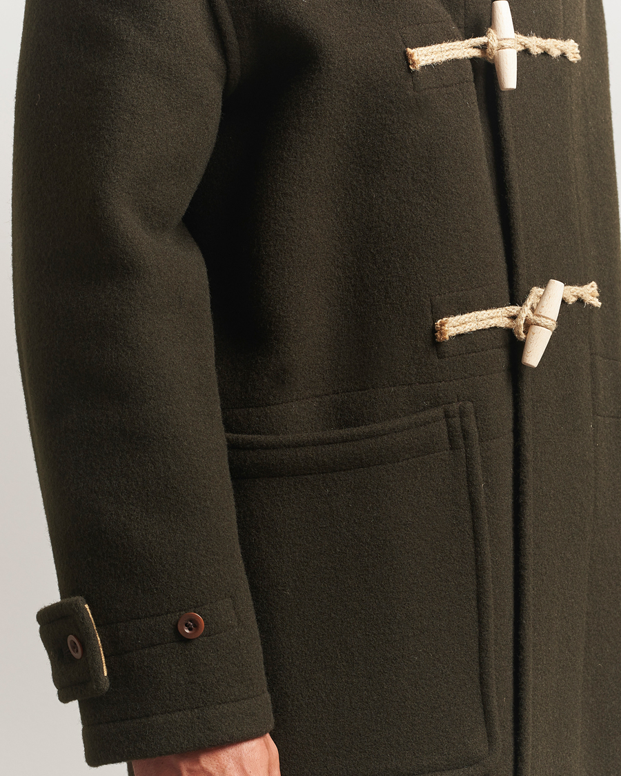 Gloverall 575 Monty Original Duffle Coat Brown at CareOfCarl.com