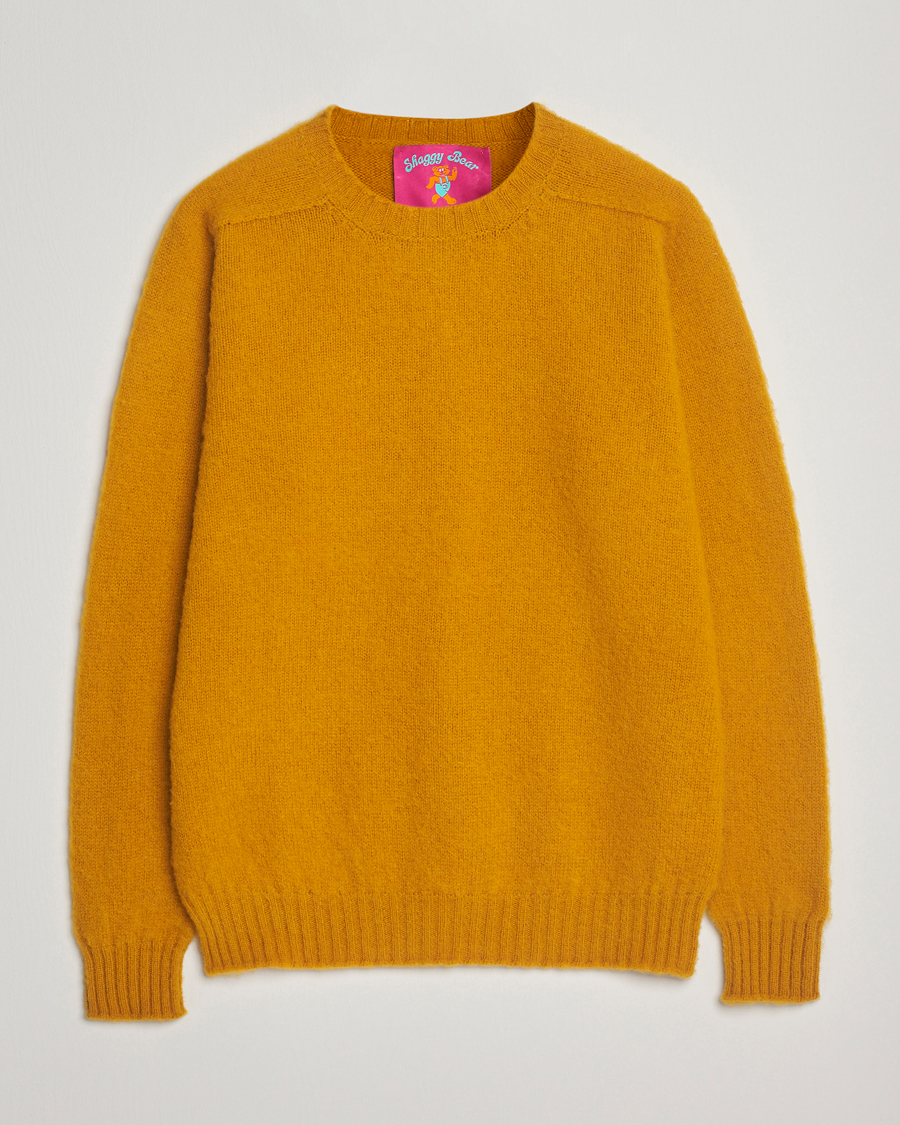 Men | Sweaters & Knitwear | Howlin' | Shaggy Bear Sweater Harvest Gold