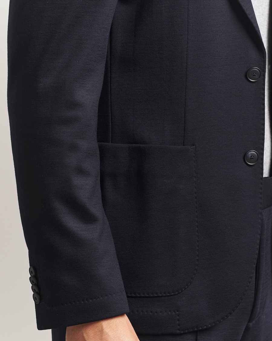 Men | Suits | BOSS BLACK | Hanry Wool Suit Dark Blue