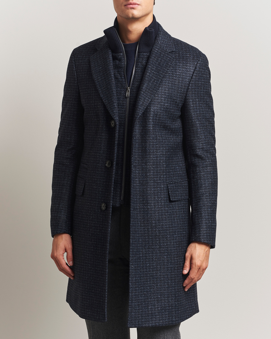 Sunflower Relaxed Nylon Coat Black at CareOfCarl.com