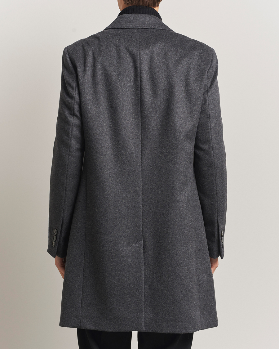 Men | Coats & Jackets | BOSS BLACK | Hyde Wool Coat Medium Grey