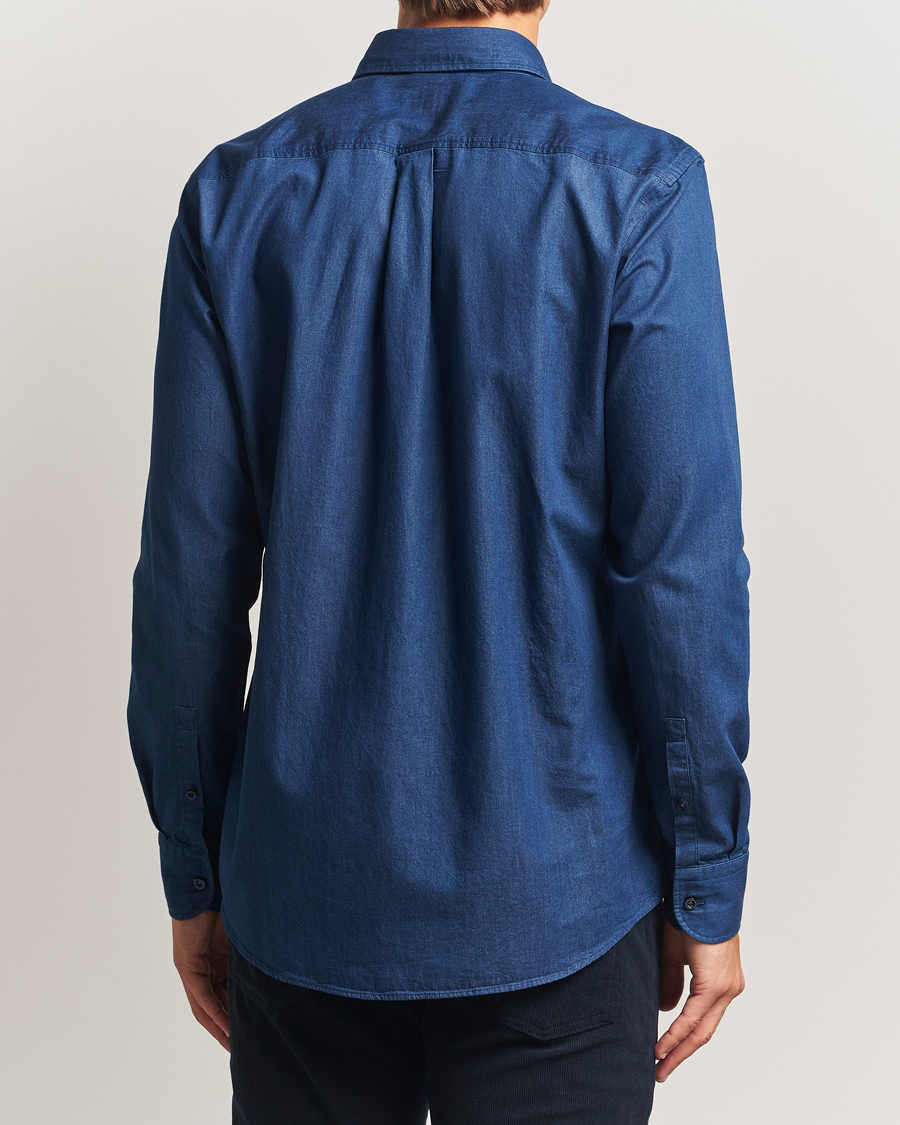 Men | Shirts | BOSS BLACK | Hank Denim Shirt Navy