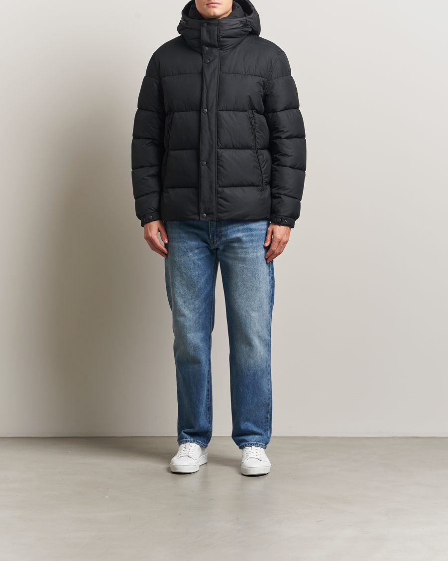 Men | Coats & Jackets | BOSS ORANGE | Omaris Down Hooded Jacket Black