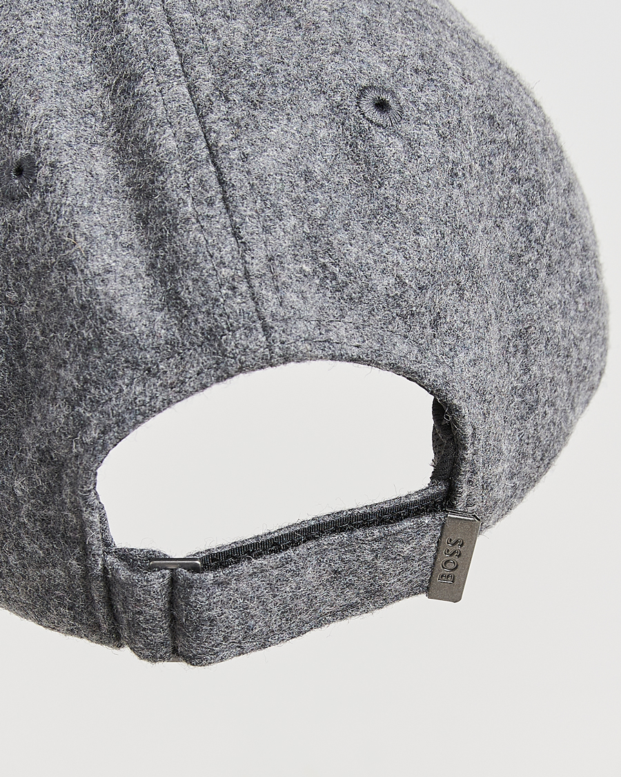 Men | BOSS ORANGE Derrel Wool Cap Open Grey | BOSS ORANGE | Derrel Wool Cap Open Grey