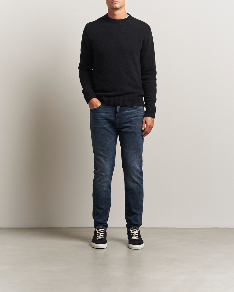 Men | Jeans | HUGO | Ash Slim Fit Jeans Dark Blue