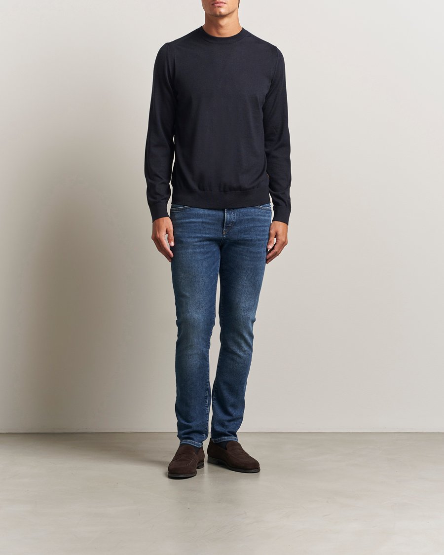 Men | Jeans | BOSS CAMEL | Karoo Slim Fit Jeans Navy