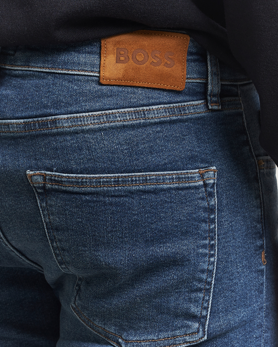 Men | Jeans | BOSS CAMEL | Karoo Slim Fit Jeans Navy
