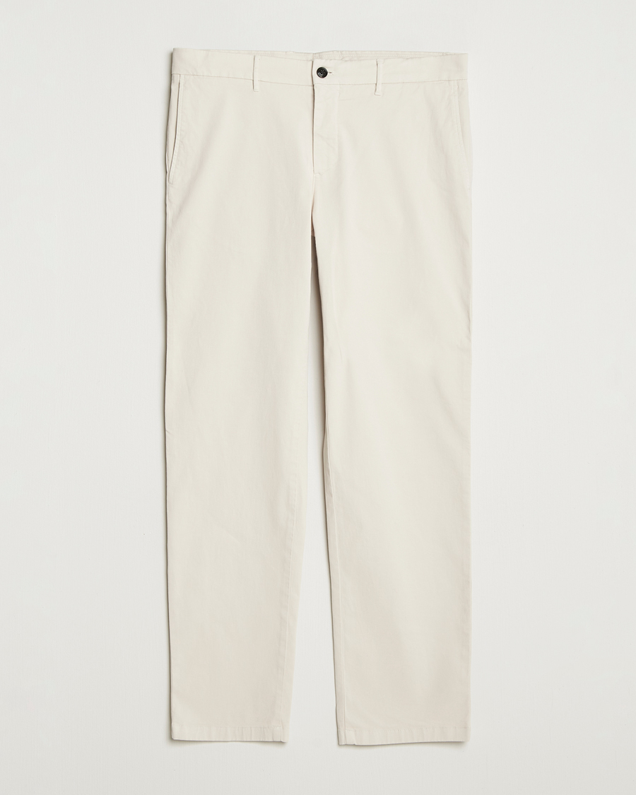 Men | Trousers | J.Lindeberg | Ched Cotton Stretch Chinos Moonbeam