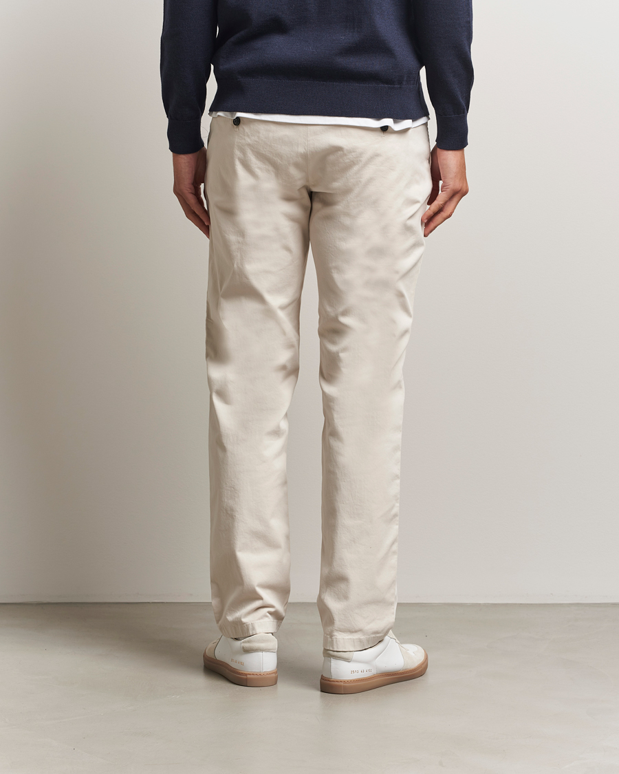 Men | Trousers | J.Lindeberg | Ched Cotton Stretch Chinos Moonbeam