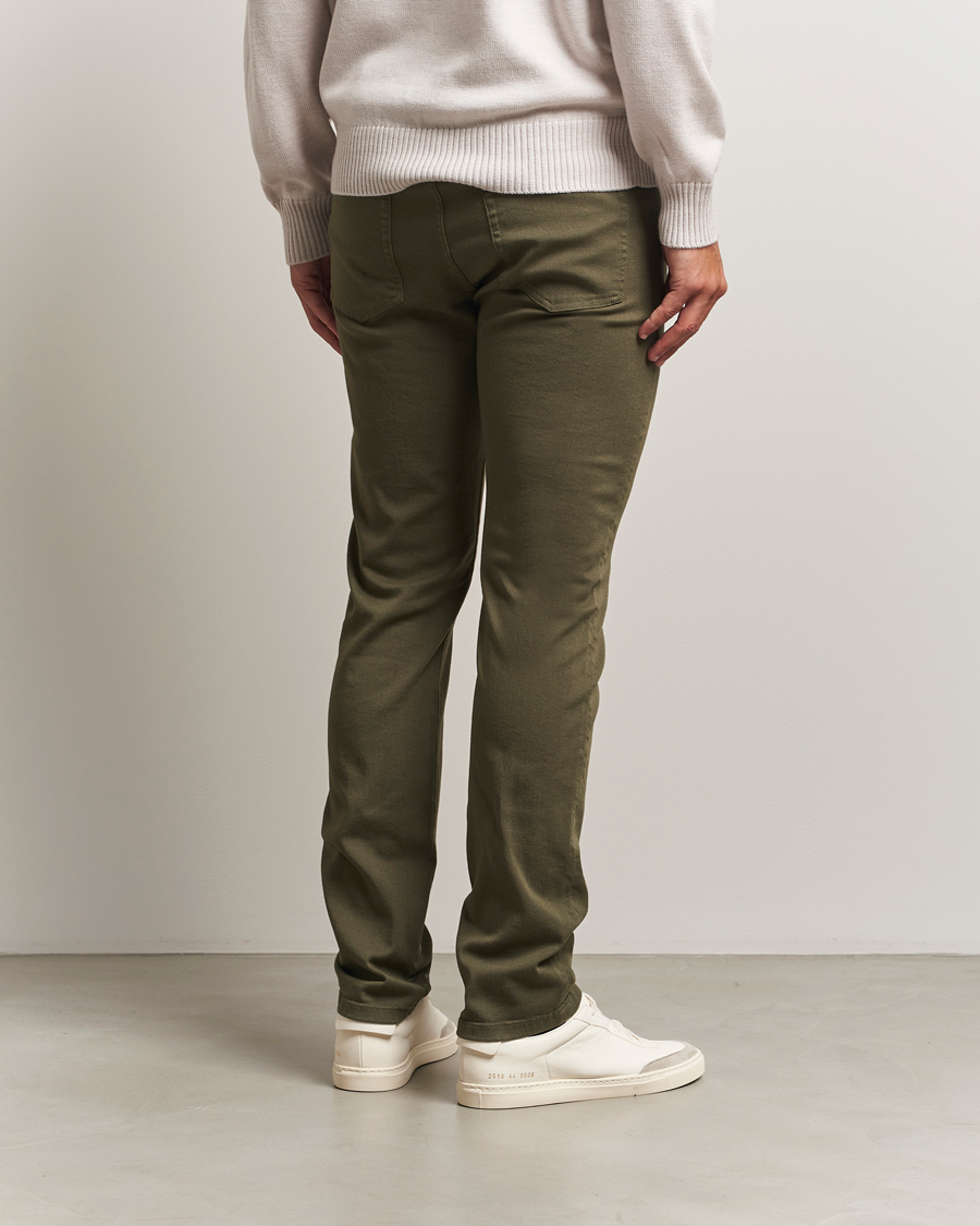 Men | Jeans | J.Lindeberg | Jax Left Hand Twill Jeans Forest Green