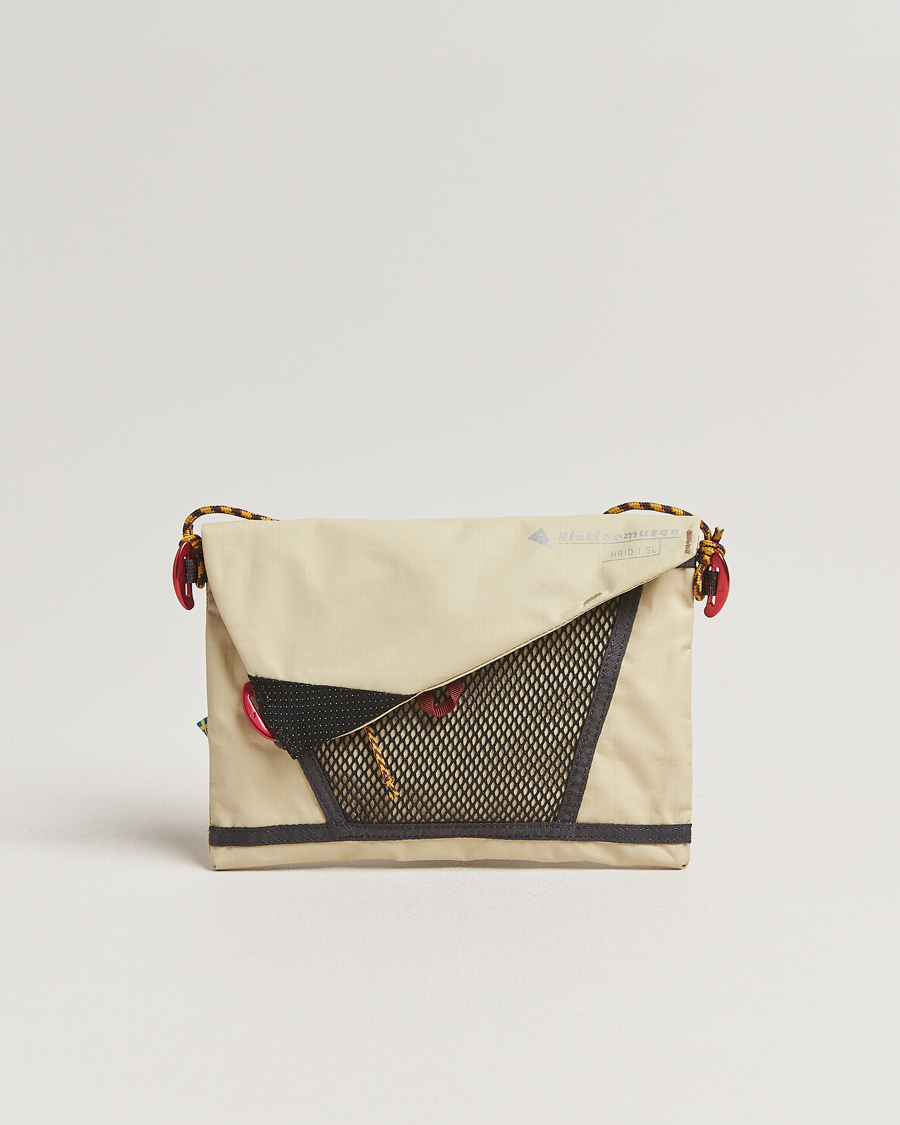 Men | Bags | Klättermusen | Hrid WP 1,5L Accessory Bag Clay